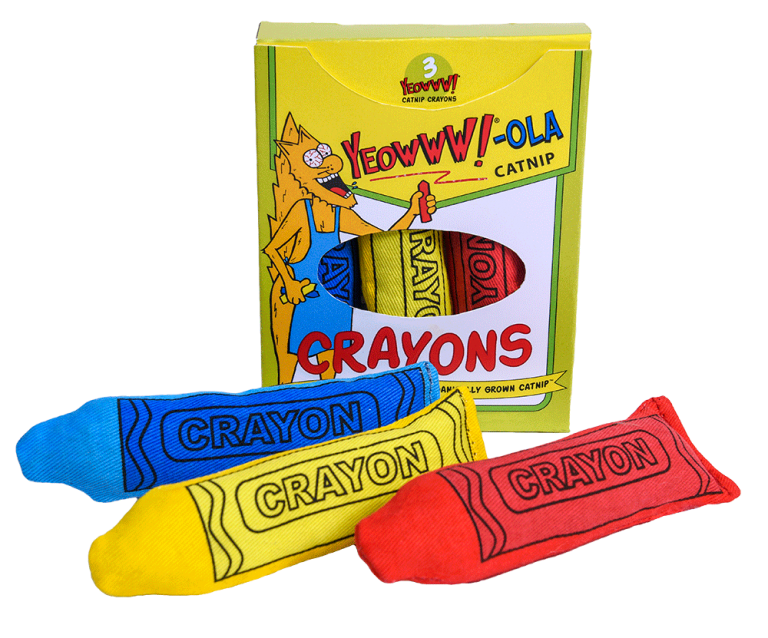 Yeowww! Catnip Crayons