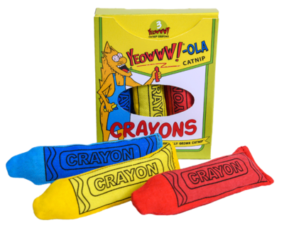 Yeowww! Catnip Crayons