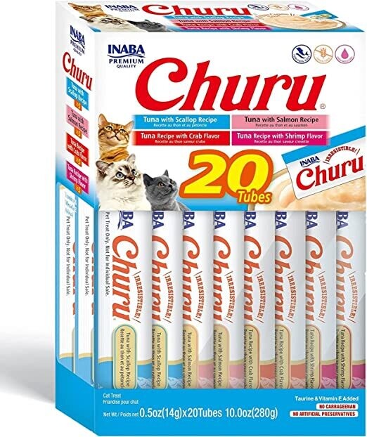 Ciao Churu 20 Pack - Tuna and Seafood