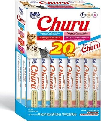 Ciao Churu 20 Pack - Tuna and Seafood