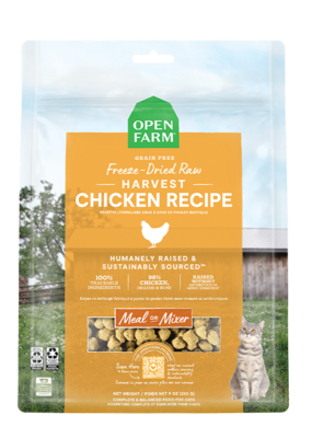 Open Farm Freeze Dried Chicken 9oz