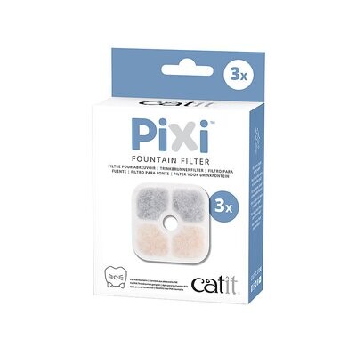 Catit Pixi Fountain Filters - 3 pack