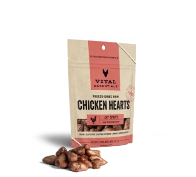 Vital Essentials Chicken Heart Treats