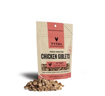 Vital Essentials Chicken Giblet Treats