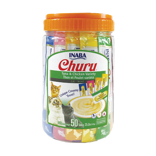 Ciao Churu 50 Pack - Tuna and Chicken Variety