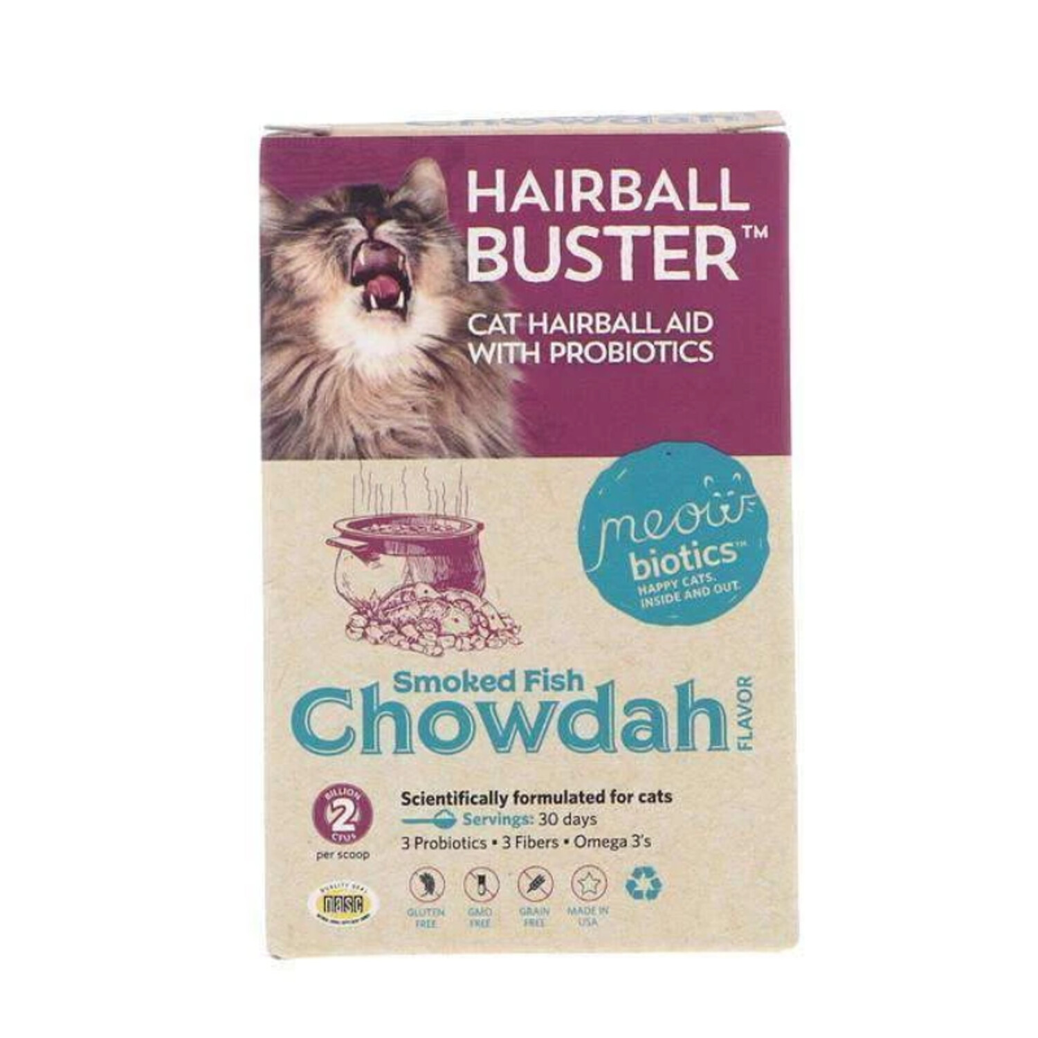 MeowBiotics - Hairball Buster