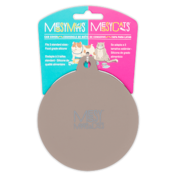 MessyCats Silicone Can Cover - Gray