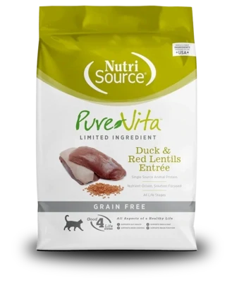 PureVita Duck Dry Food 5 oz Sample