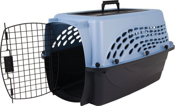 PetMate Two Door Cat Carrier - Blue Medium