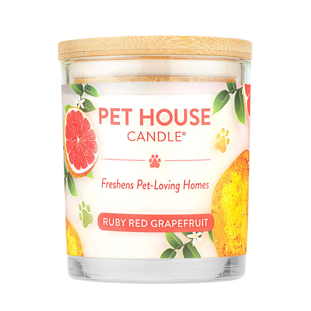 Pet House Candle - Ruby Red Grapefruit 8.5oz