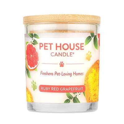 Pet House Candle - Ruby Red Grapefruit 8.5oz