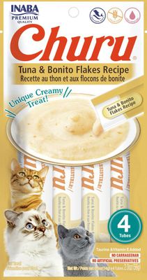 Ciao Churu 4 Pack - Tuna and Bonito Flakes