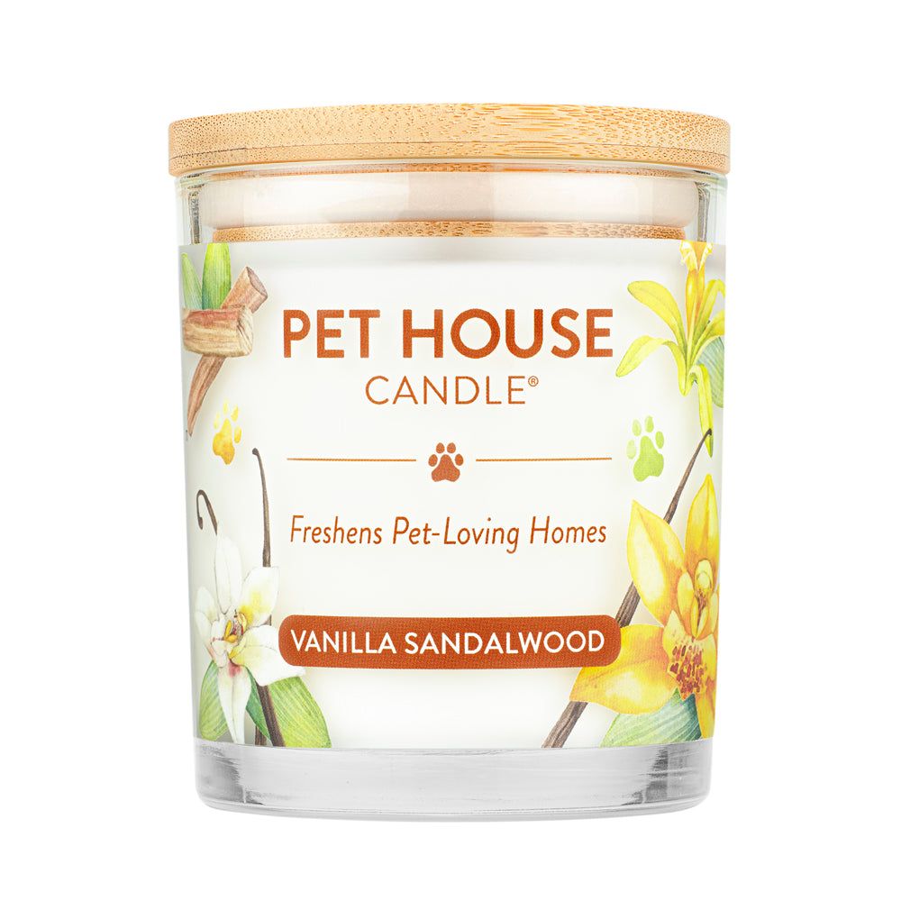 Pet House Candle - Vanilla Sandalwood 9oz