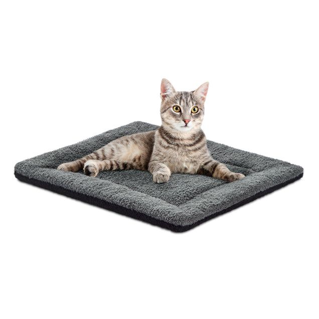Self Warming Cat Pad - Slate and Black