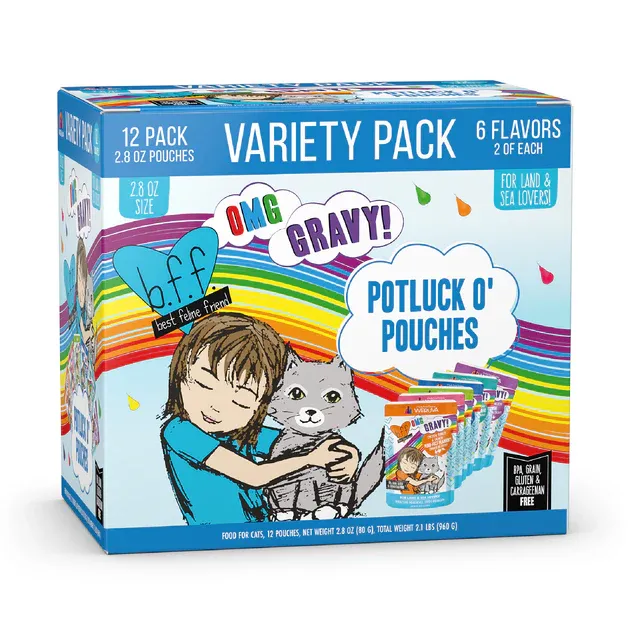 BFF OMG Potluck O&#39; Pouches Variety Pack