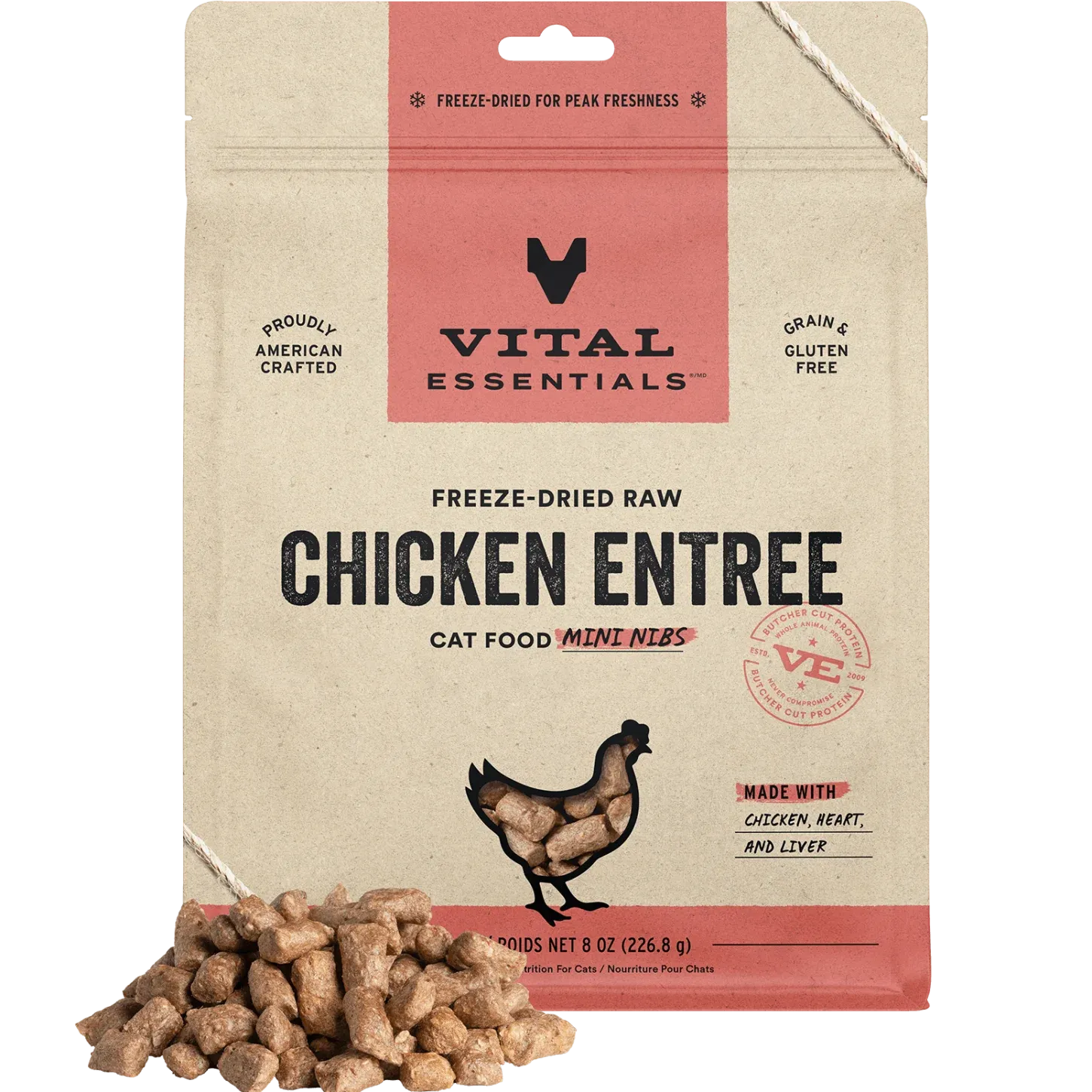 Vital Essential Freeze Dried Nibs