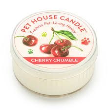 Pet House Candles - Cherry Crumble Scent