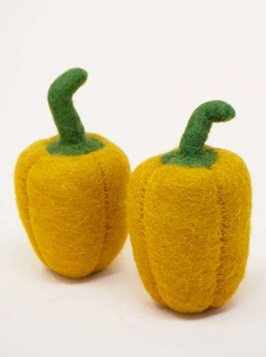 Wool Bell Pepper Toy