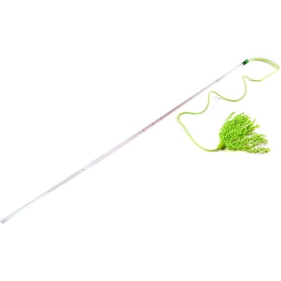 Purrfect Curly Cat Wand Toy