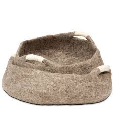 Wool Basket Bed Small