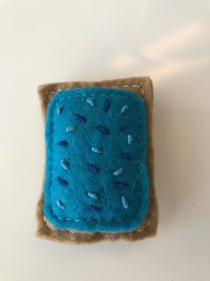 Wool Pop Tart Blueberry