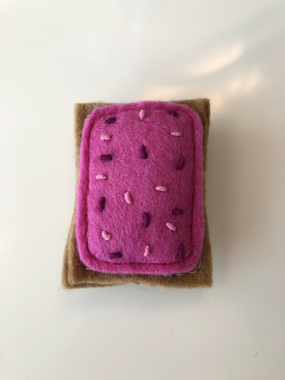 Wool Pop Tart Strawberry