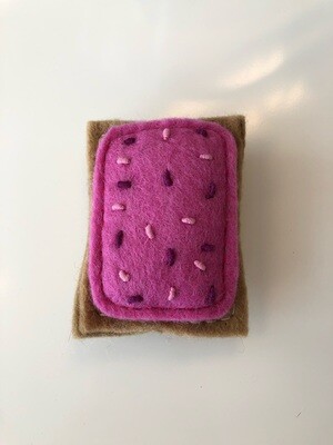 Wool Pop Tart Strawberry