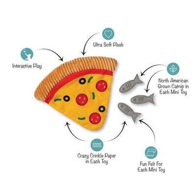 Pizza Puzzle Cat Toy