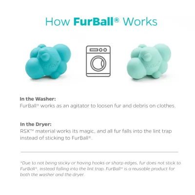 FurBall-Laundry Hair Remover-2 pack