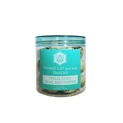 Savage Cat Freeze Dried Quail Eggs