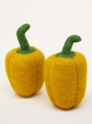 Wool Bell Pepper Toy
