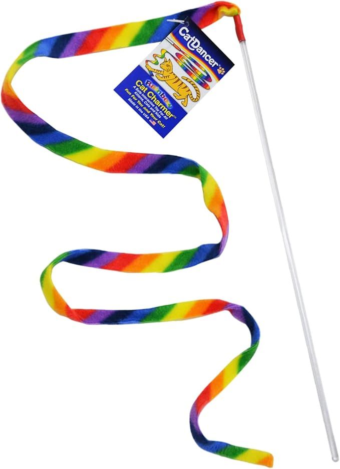 Cat Dancer Fleece Wand Toy