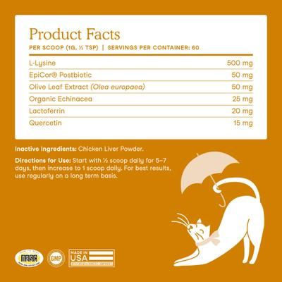 Fera Pets Lysine Immune Powdered Supplement