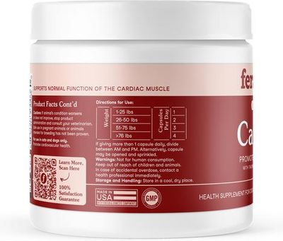 Fera Pets Cardiac Support Salmon Flavor Supplement