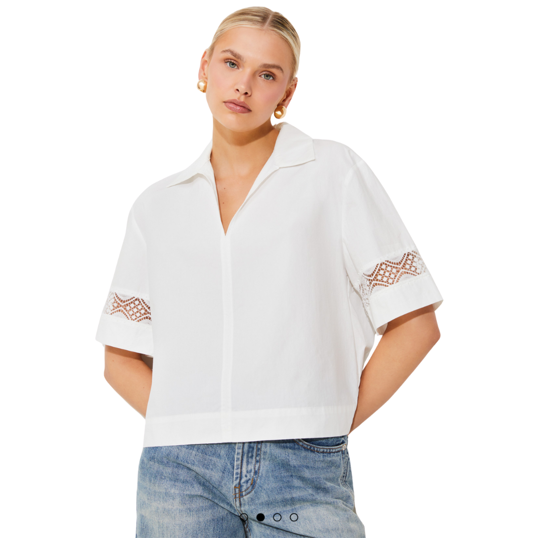 Sun White Blouse