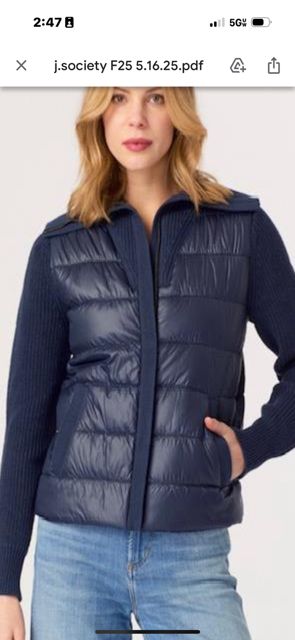 RIBBED NYLON JACKET J SOCIETY
