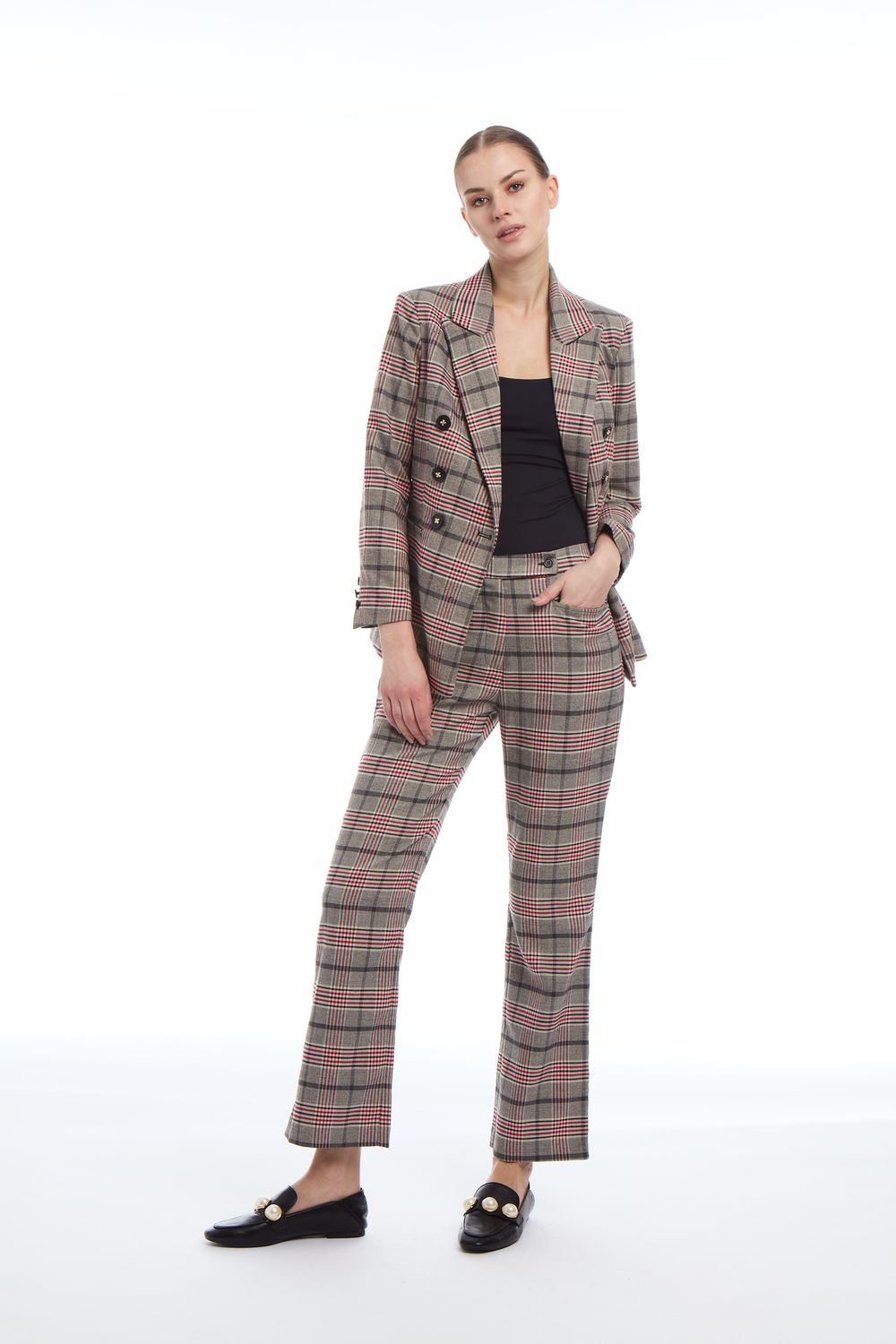 Hepburn Plaid Pant