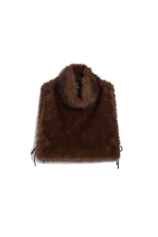 Sabrina Faux Fur Pullover