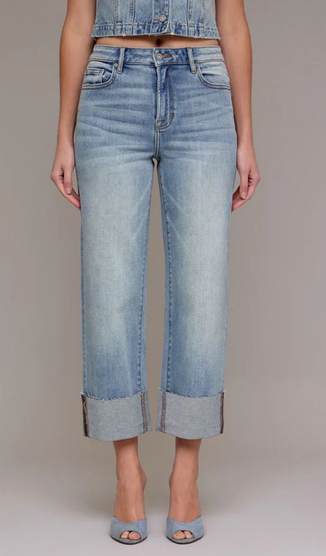 Ella High Rise Vintage Cuffed