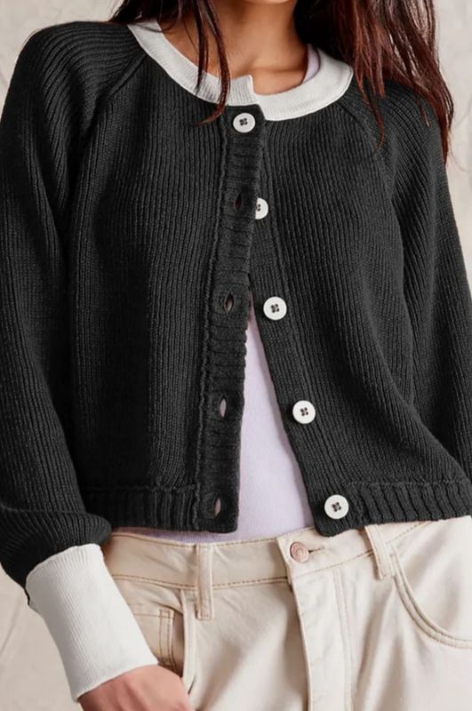 Black and White RD Cardigan