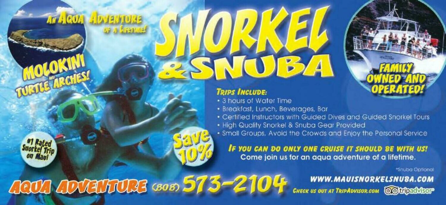 Snorkel Snuba Sample Ad