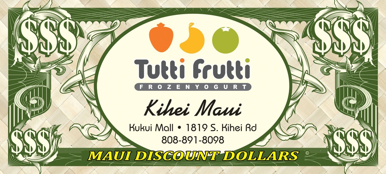 Tutti Frutti Yogurt Sample Ad