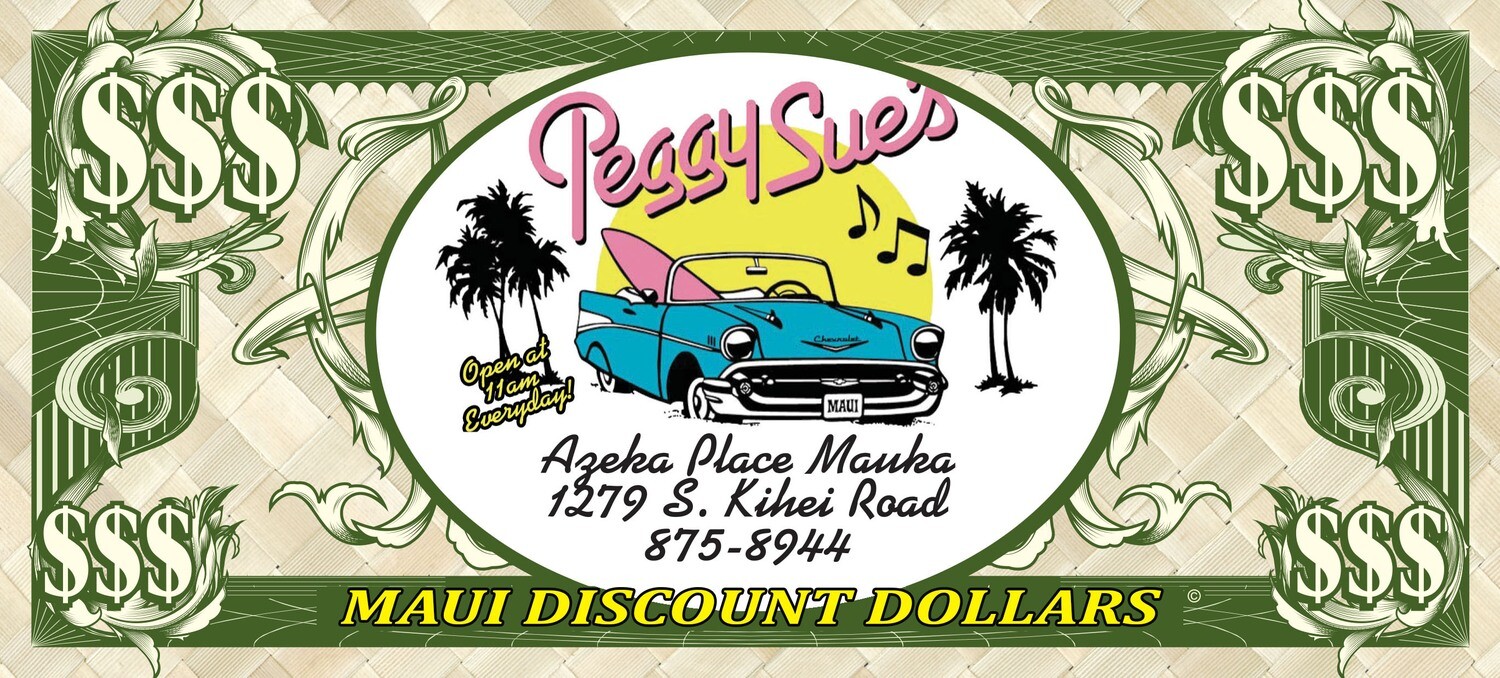Peggy Sue&#39;s Diner Sample Ad