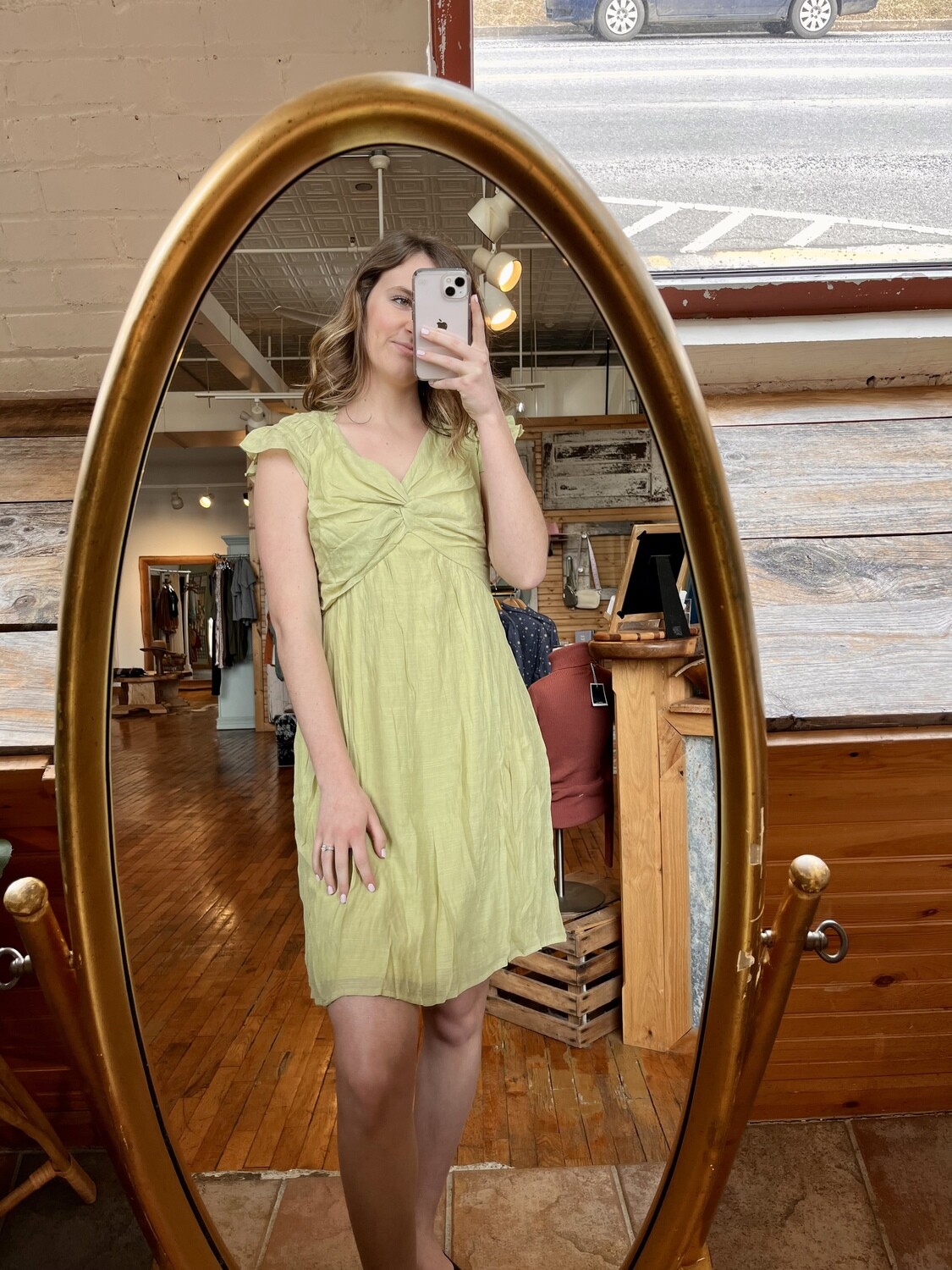 Sage Green Dress