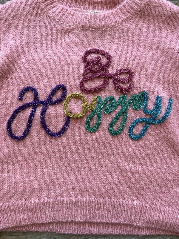 Pink Puff Sweater