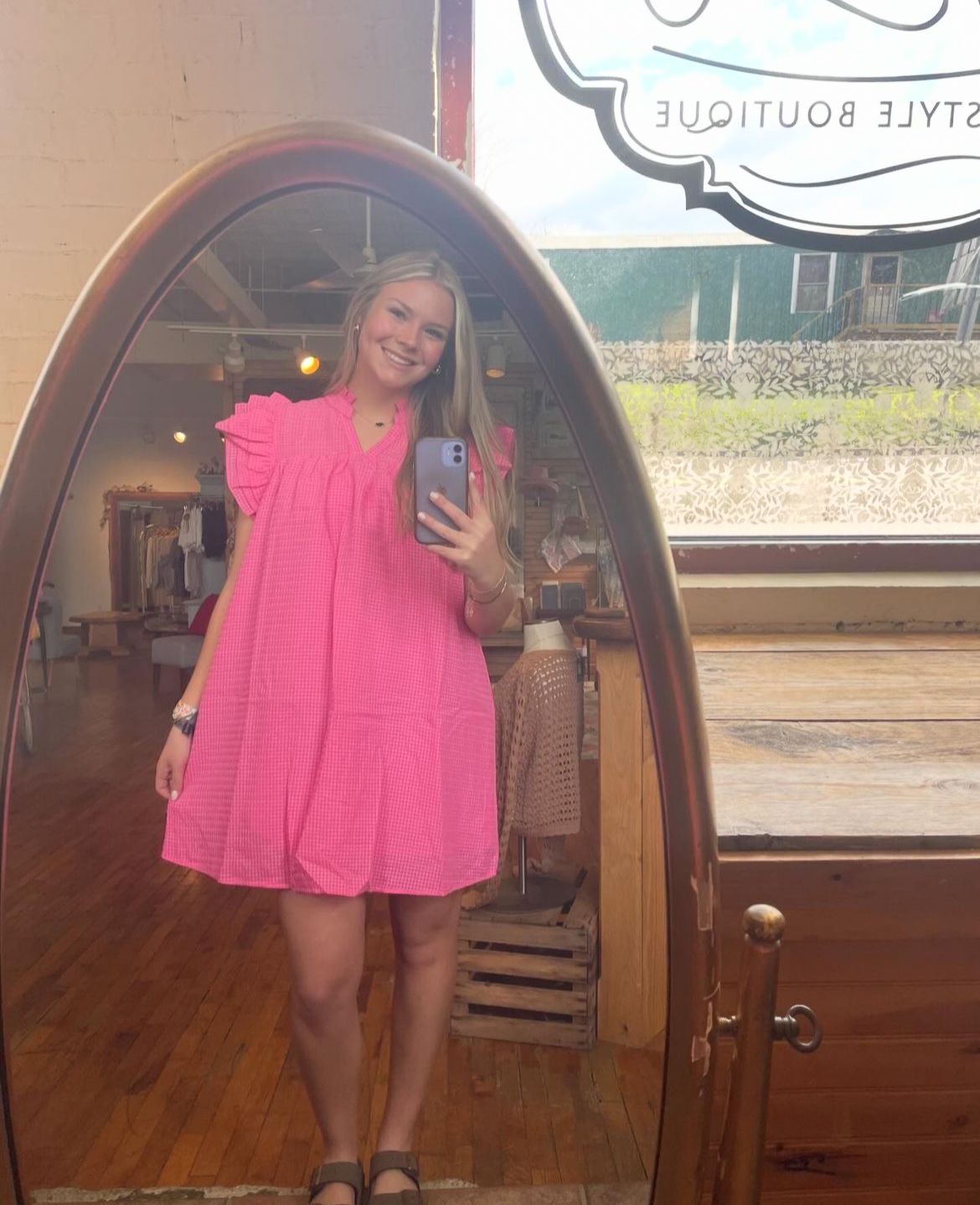 Hot Pink Dress