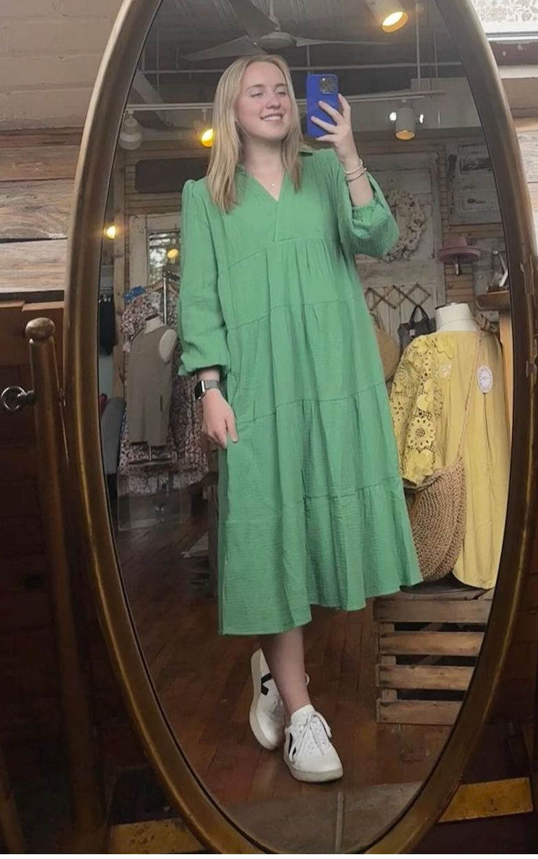 Sage Green Dress
