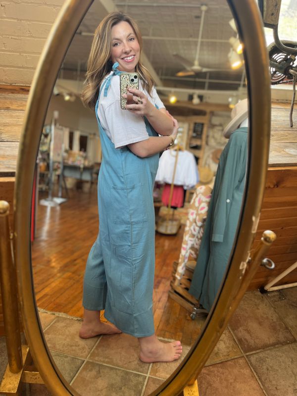 Linen Cargo Jumper