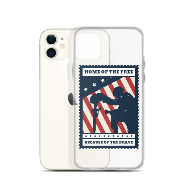 HOME OF THE FREE iPhone Case
