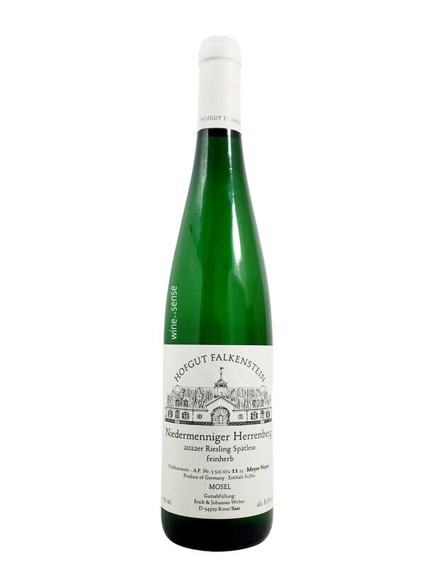 Hofgut Falkenstein Niedermenniger Herrenberg Riesling Spatlese Feinherb Mayer Nepal, Mosel  AP11 2024